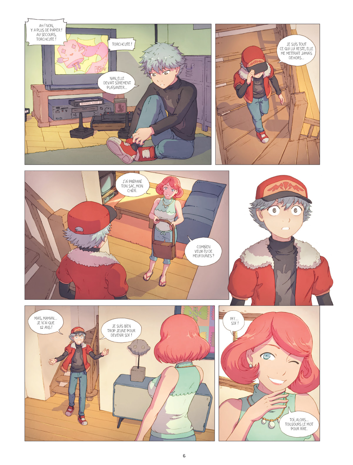 Bakamon : planche BD