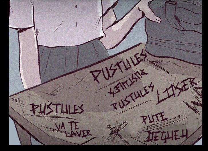 Webtoon Edith "la pustule" !