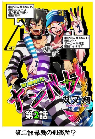 Extrait du webtoon japonais Nanbaka