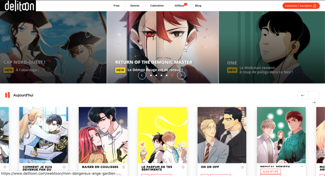 Delitoon reste la plateforme générale de diffusion de webtoons. Elle s'étoffe avec deux nouveaux sites internets : des plateformes adultes. Ces plateformes sont Delitoon X et Bontoon.