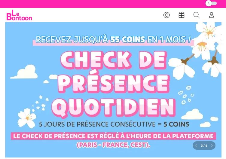Le Bontoon fait chaque jour l'appelle : n'y manquez pas pour ne pas passez à côté des précieux coins Delitoon.