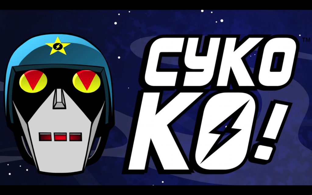 Cyko-Co est le fils de Mega KO. Il est le Super-Héros du webtoon comics éponyme !