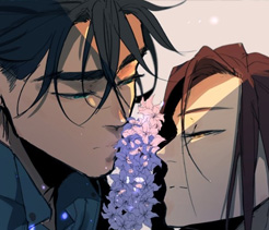 Purple Hyacinth présente une relation inattendue entre des personnages que tout semble opposer.