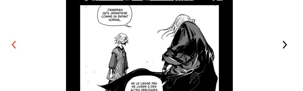 Hermès l'invincible se lit non pas en scrollant mais en tournant les pages latéralement. Cette lecture horizontale rappelle les comics et les BD traditionnelles.