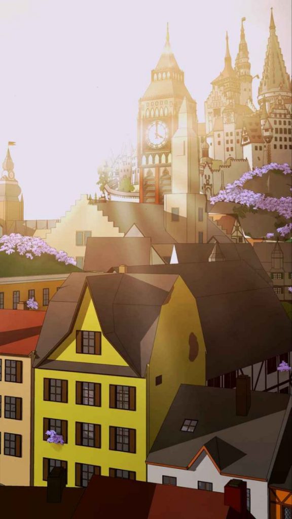 Ardhalis est la ville-clef du webtoon Purple Hyacinth.