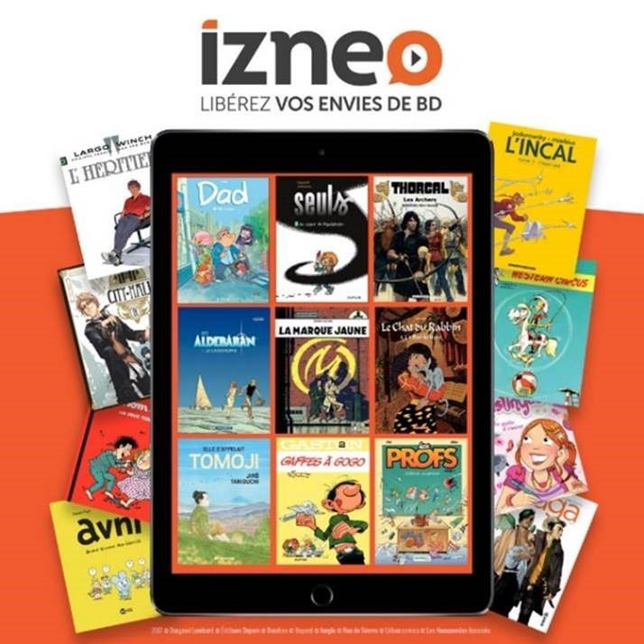 La lecture en réalité virtuelle est à l'honneur chez Izneo.