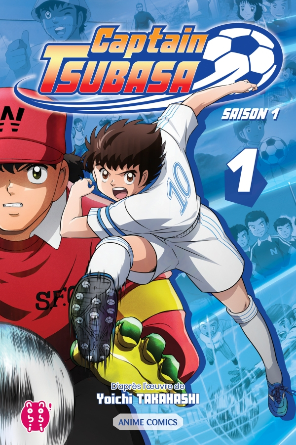Livre de Captain Tsubasa crée grâce à la printoonisation