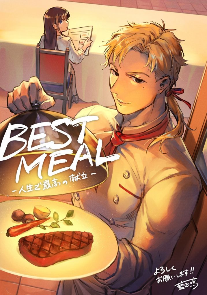 Le chef de Best Meal qui montre un plat récemment cuisiné