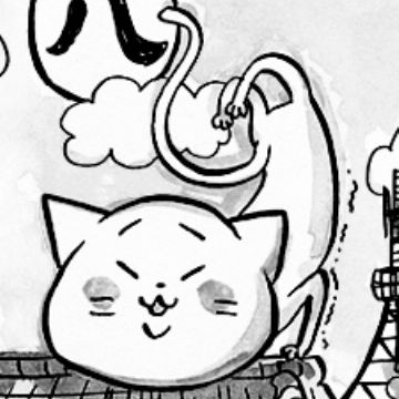 Chat marrant représentant Yoko Nemu