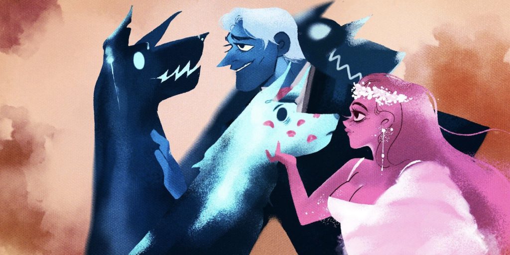 Hadès - Cerbères -  Perséphone - Lore Olympus - Rachel-Smythe