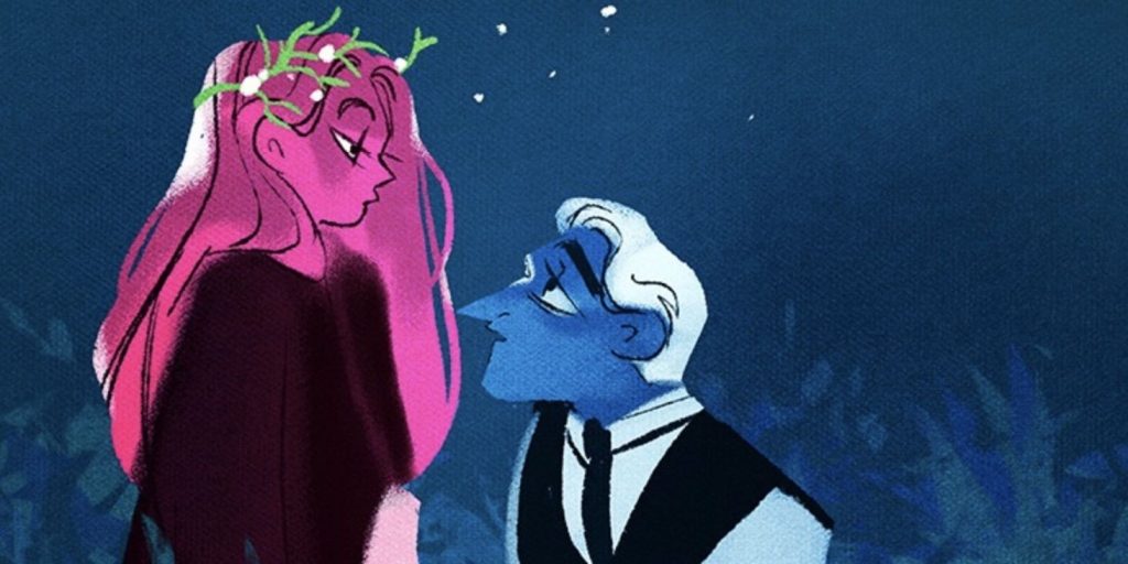 Hadès - Perséphone - Lore Olympus - Hadès et Perséphone - Lore Olympus - Rachel-Smythe - Hugo BD
