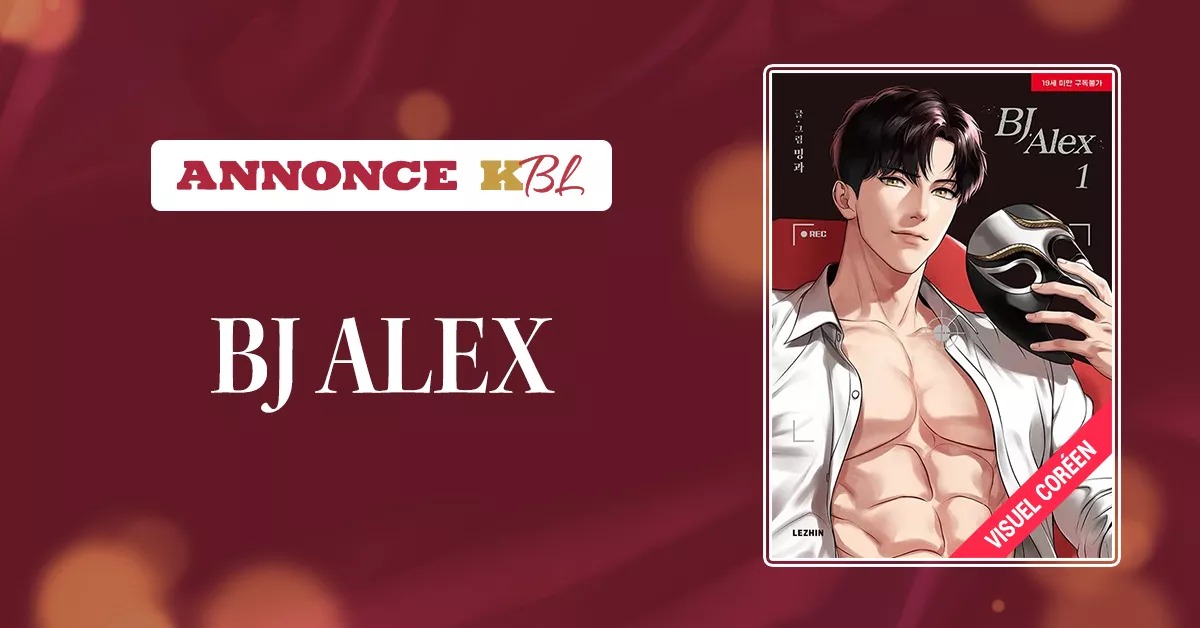 BJ Alex chez Kbooks dans la collection KBL.
