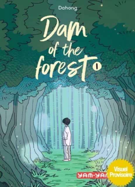 Dam of the Forest, couverture du tome 1 chez Milan, collection YamYam.