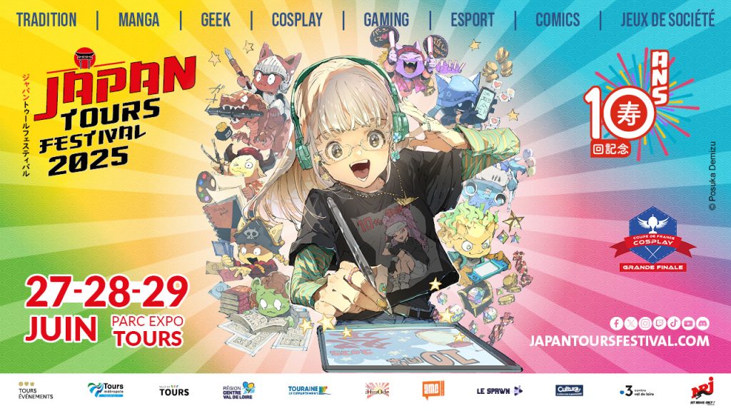 Posuka Demizu Japan Tours Festival affiche