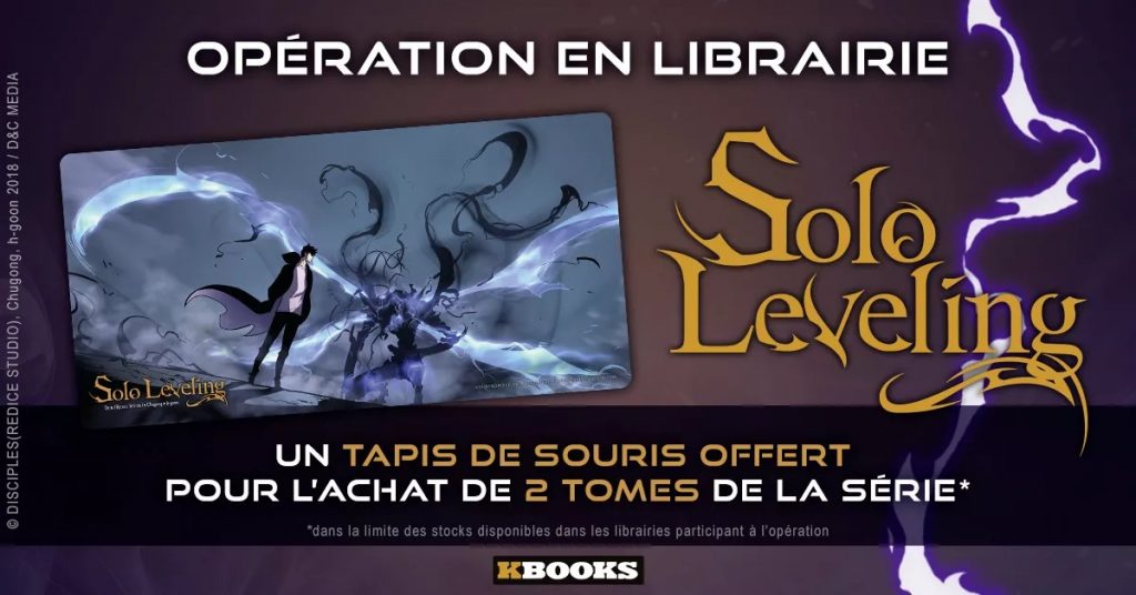 Offre KBooks - Solo Leveling