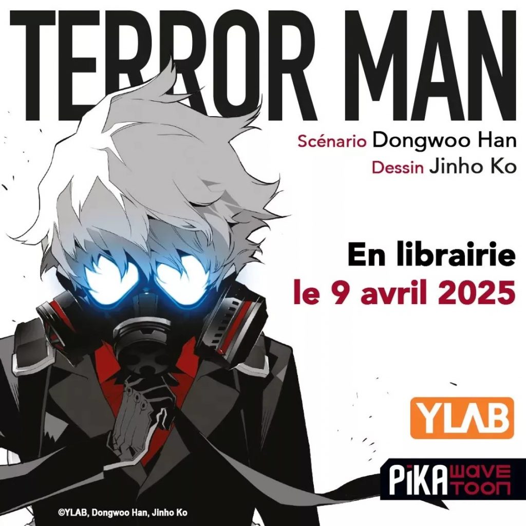 Terror Man, tome 1, chez Pika Wavetoon.