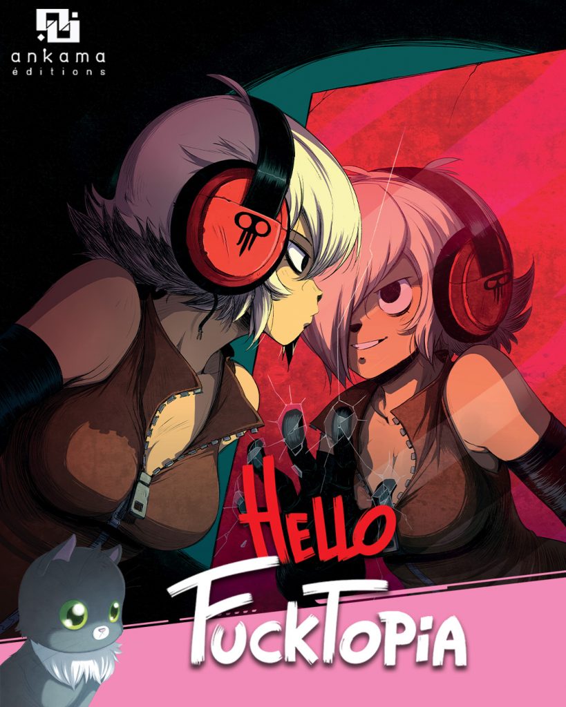 Couverture de Hello Fucktopia, par Maliki.