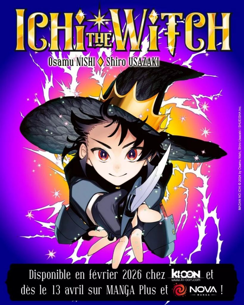 Ichi the Witch chez Ki-oon.