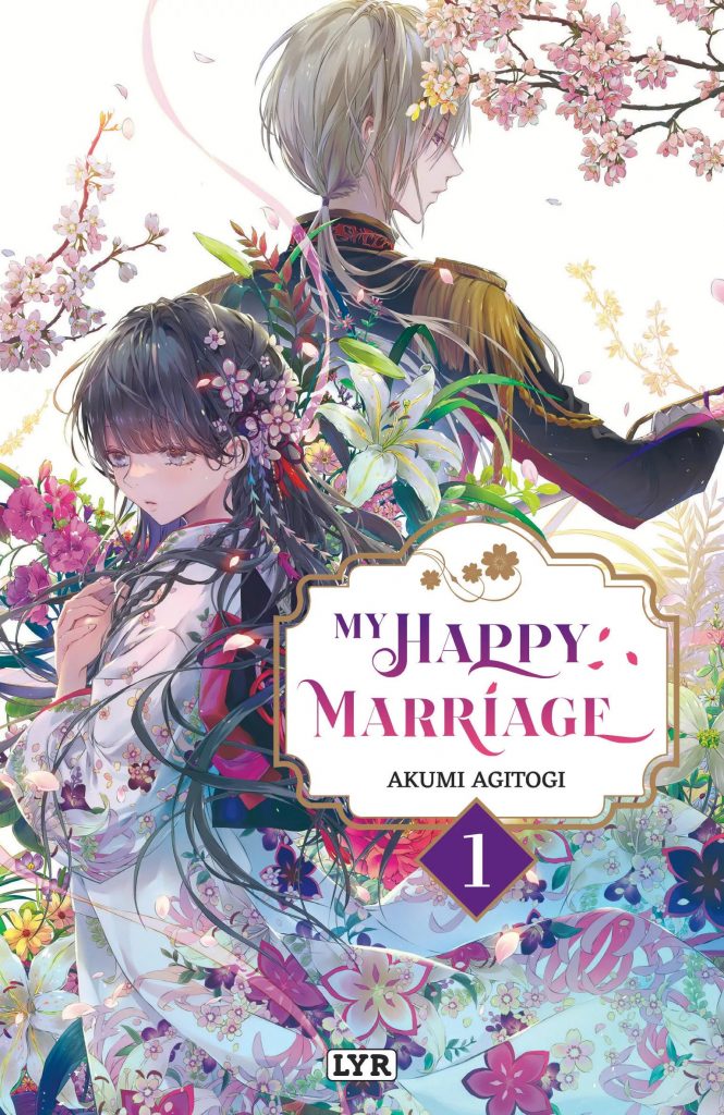 Couverture du light novel My Happy Marriage publié chez Vega en France