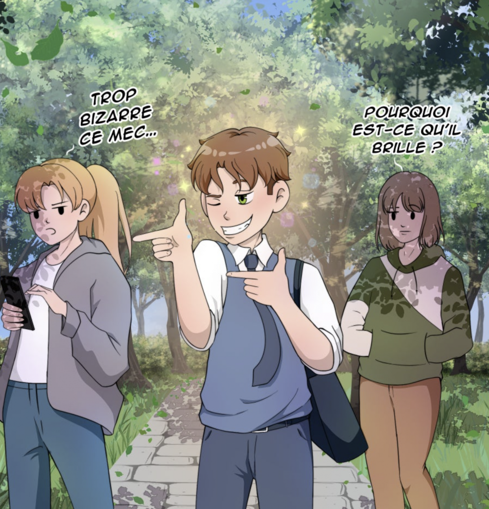 Extrait du webtoon Sweet Trade