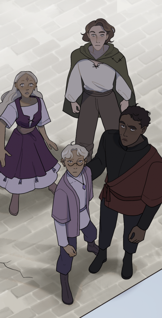 Extrait du webtoon Les Chroniques d'Ismeria